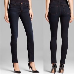 J Brand mid rise rail skinny jeans in Atlantis size 24 EUC